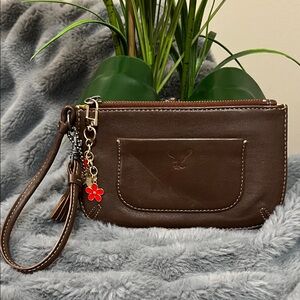 American Eagle Outfitters Brown Wristlet